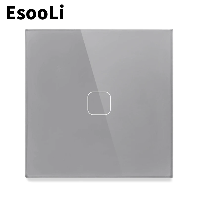 Настенный сенсорный светильник ель EsooLi 1/2/3 клавиши 1 канал стандарт