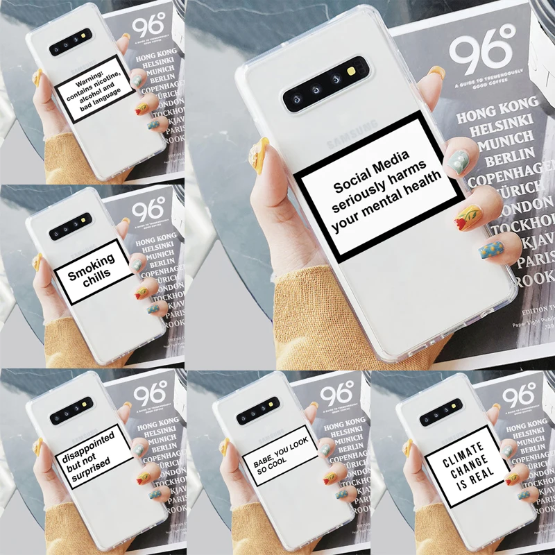 Социальные сети наносящие вред вашему умственному здоровье мягкие чехлы из ТПУ