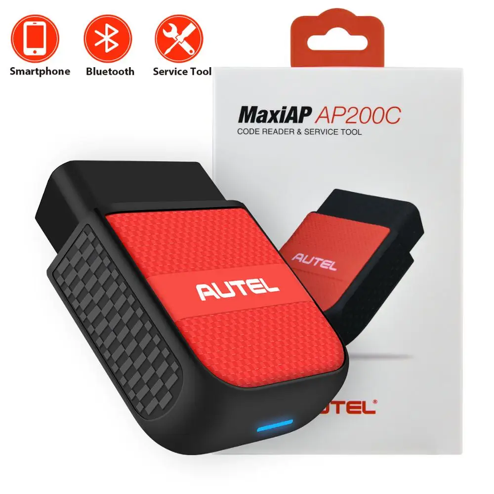 Autel MaxiAP AP200C Bluetooth диагностические сканеры для всех систем считыватели кодов