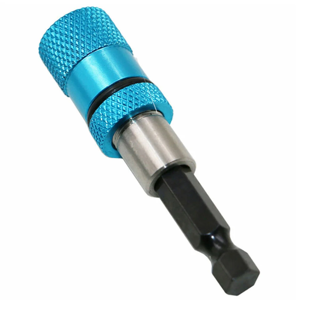 

3pcs Screwdriver Bit Holder 1/4\" Hex Shank Quick Release Drill Black 2.4 inch