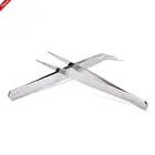 Изогнутый пинцет для аквариума, клипса из нержавеющей стали для аквариумных растений, креветок, рифов, водных растений, инструменты для уборки, 2 шт.