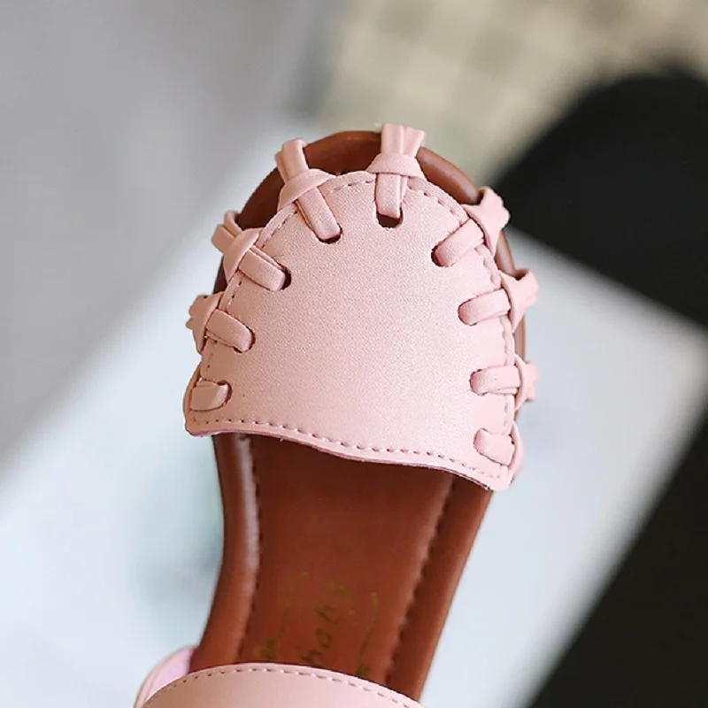 Детские сандалии новые летние туфли для девочек детские стразы из искусственной