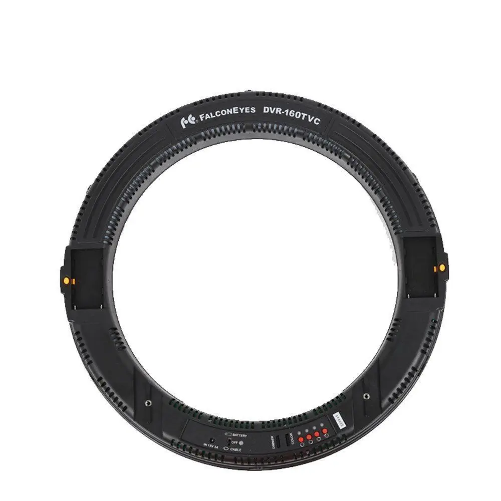 Falcon Eyes DVR 160TVC 32W 160 Ring LED Panel Light ing 3000 5600K Dimmable Photo Video Film Studio фотографии Непрерывный