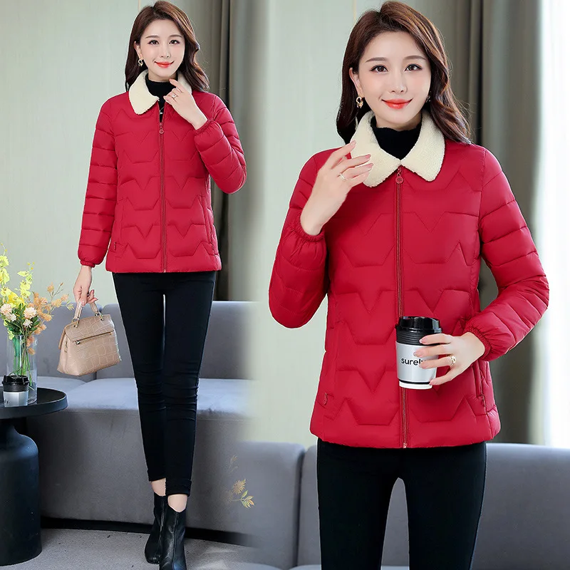 Winter Coat  Women Jacket Cotton Clothes 2021 The New Loose Fashion Short