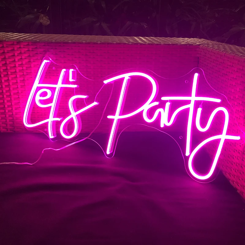 Custom Led Neon Light Signs Decoration For Room Decor Birthday Party Wedding Decoration