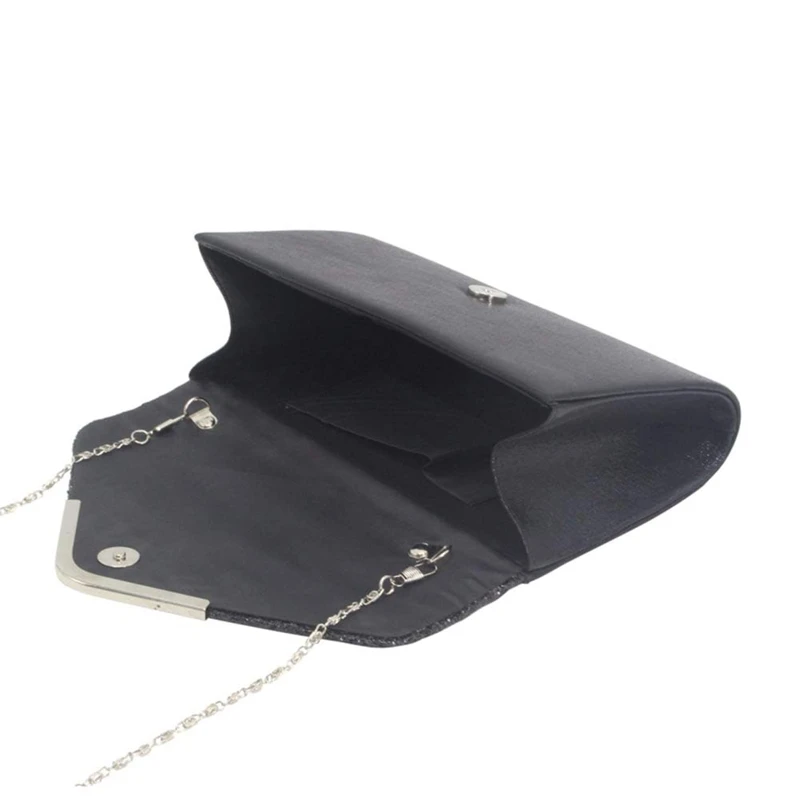 Женский Блестящий клатч конверт вечерняя сумочка блестящие вечерние сумки