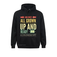 look whos all grown up and ready for a colonoscopy shirt sweatshirts design long sleeve hoodies clothes for women haikyuu