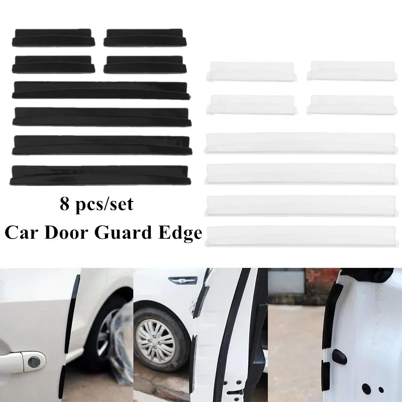 

8 Pcs/set Universal Corner Bumper Car Styling Anti-collision Removable Waterproof Trim Molding Protection Strip Scratch