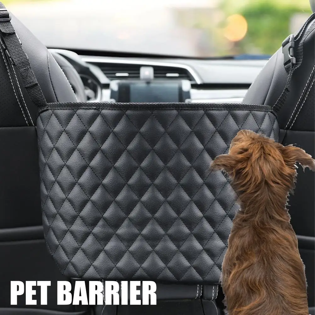 

Car Net Pocket Handbag Holder Multifunctional Car Organizer Seat Storage Mesh Bag Handbag Bag Driver Storage Pouch Pet Barrier