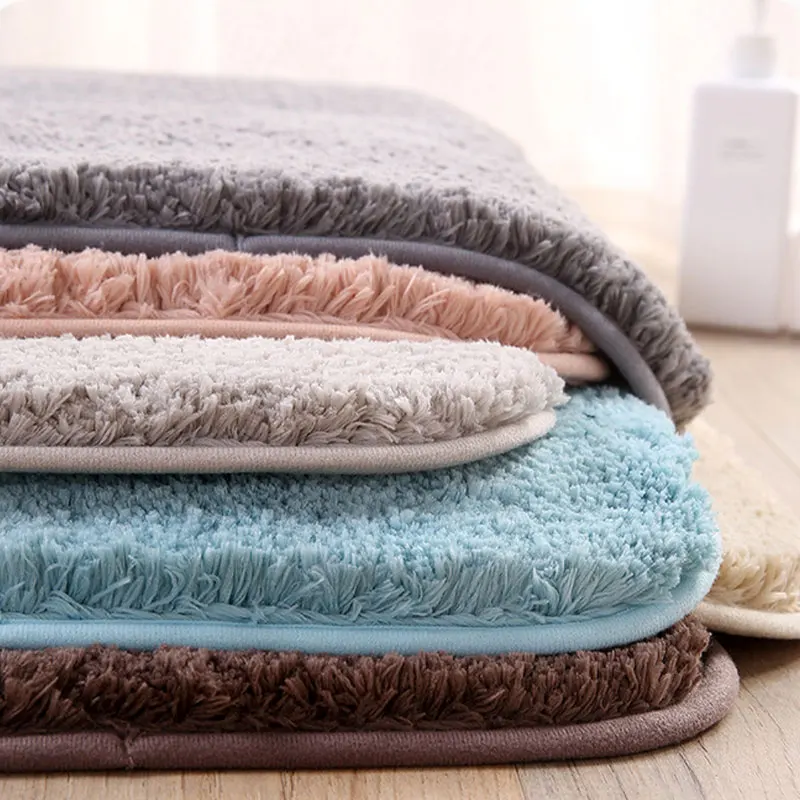 Высококачественный ворсистый коврик для ванной Впитывающий Коврик кухонный