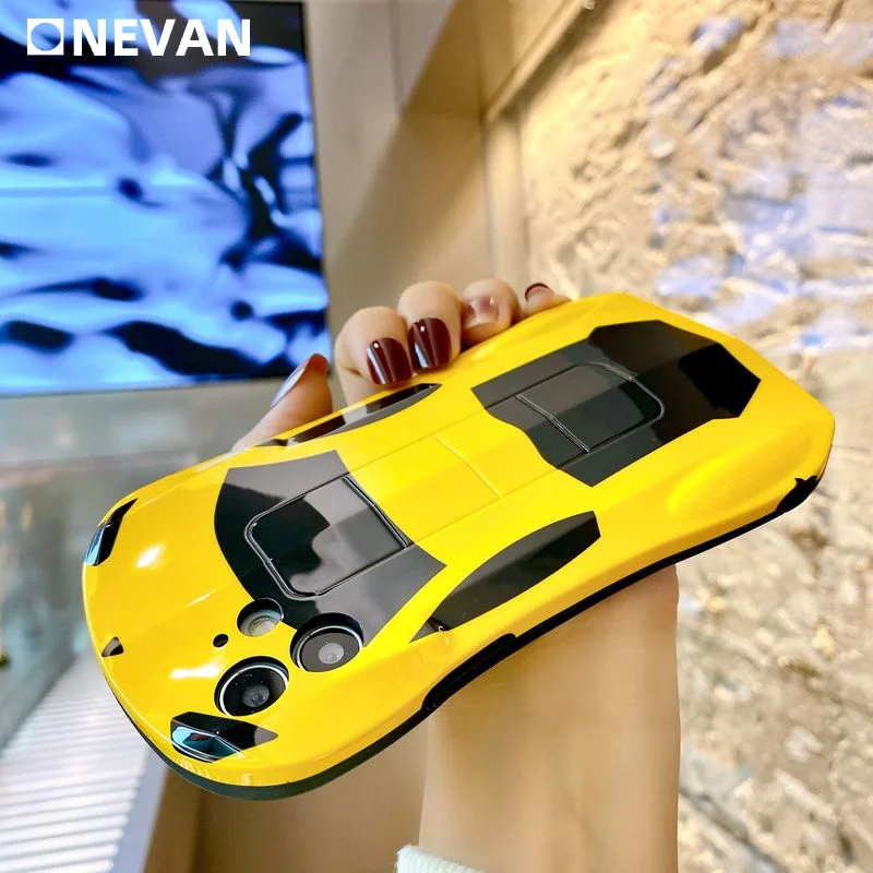 Роскошный 3D чехол для телефона с изображением спортивного автомобиля iPhone 12 Pro Max 11