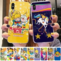 toplbpcs rainbow brite phone case for iphone 11 12 13 mini pro xs max 8 7 6 6s plus x 5s se 2020 xr case