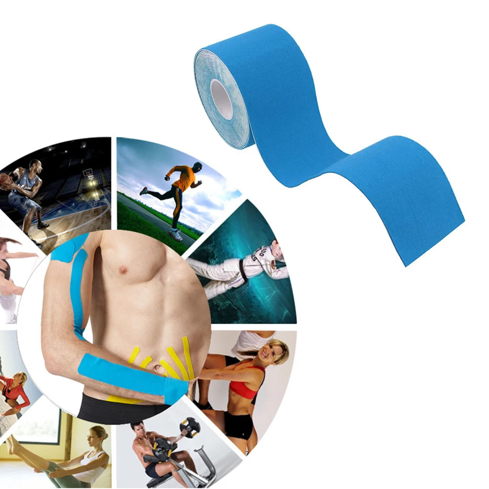 Лента для атлетов спортивные Безопасность эластопласт облегчения боли в спине и