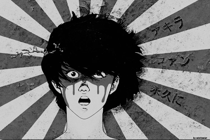 

J0158 Akira Red Fighting Movie 2 Wall Sticker Silk Poster Art Light Canvas Home Decoration