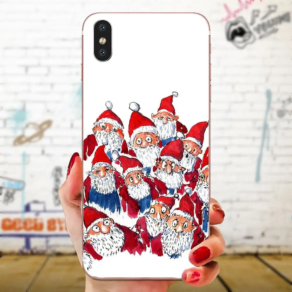 Для Huawei Honor 4C 5A 5C 5X6 6A 6X7 7A 7C 7X8 8C 8S 9 10 10i 20 20i Lite Pro чехол-накладка для мобильного телефона из ТПУ на Рождество год дизайн - Цвет: as picture