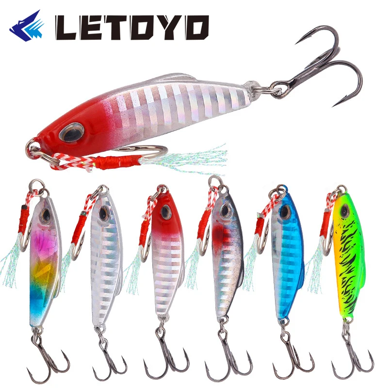 LETOYO Лидер продаж Новинка 15 г/30 г ВИБ рыболовная приманка для джиггинга блесна