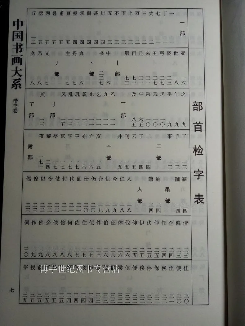 The Dictionary For Regular Script Calligraphy Chinese Book Kai Shu 420pages | Канцтовары для офиса и дома