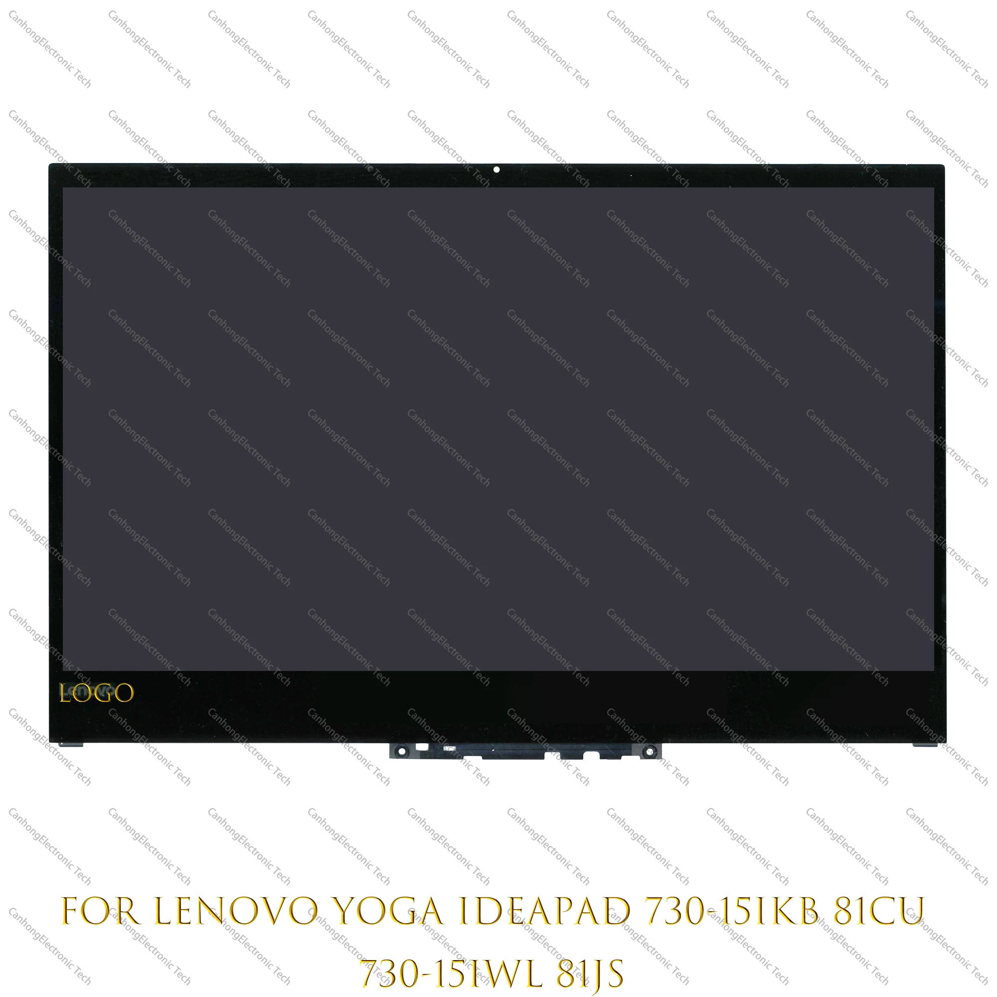

15.6'' NV156QUM-N51 N156HCE-EN1 For Lenovo 730-15IWL 81JS Yoga 730-15IKB LCD Touch Screen Digitizer Replacement Assembly