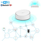 Умный многорежимный шлюз ZigBee, Wi-Fi, 2,4 ГГц, Bluetooth Mesh-концентратор, работа с Tuya Smart App, голосовое управление через Alexa Google Home