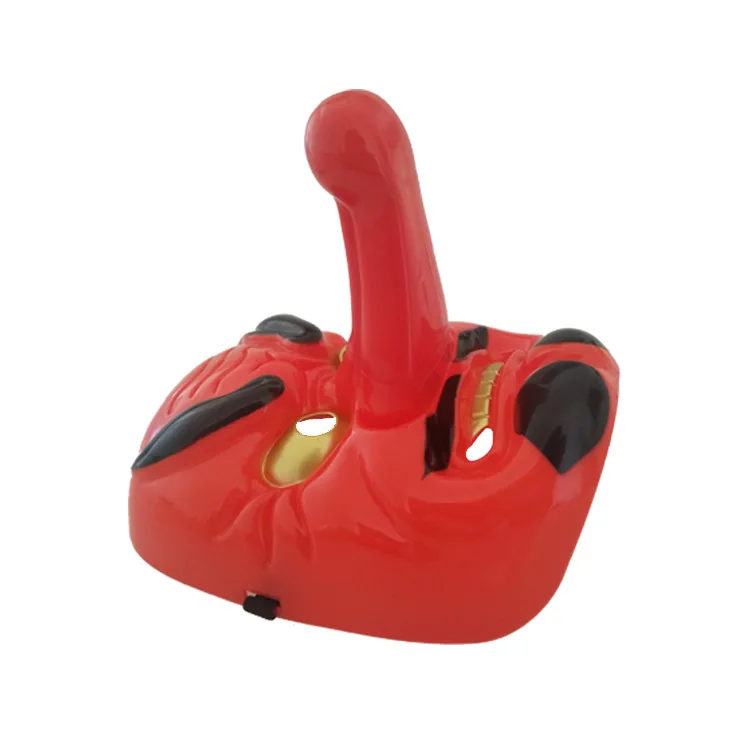 Маска ужасная Tengu пластиковая с длинным носом маска японского воина для