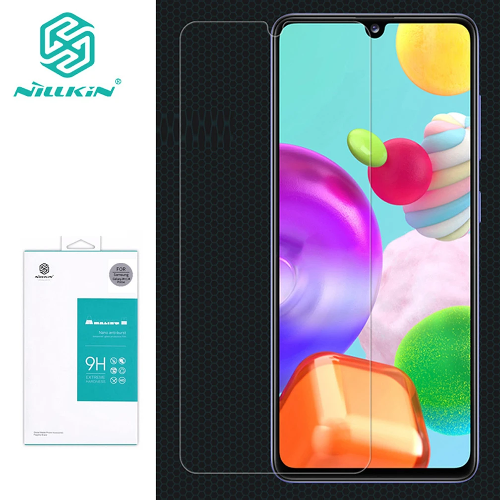 

For Samsung Galaxy A41 Screen Protector NILLKIN Amazing H Anti-Explosion 9H 0.3mm Tempered Glass for Samsung A41 6.1 Inch