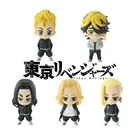 5 шт.лот 10 см Милая аниме Токийский Мстители экшн-фигурка мангиро Сано чифуй матсуно такимичи ханагаки Статуэтка манга искусственная Манга