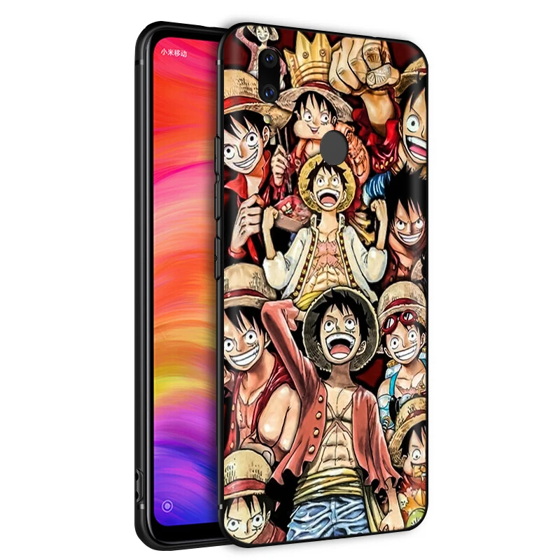 One Piece Luffy Case for Xiaomi Redmi MI Note MAX 3 6 6A 7 8 9 9A 9C 10 se A1 A2 Lite GO F1 A3 K30 Poco F2 Pro | Мобильные телефоны