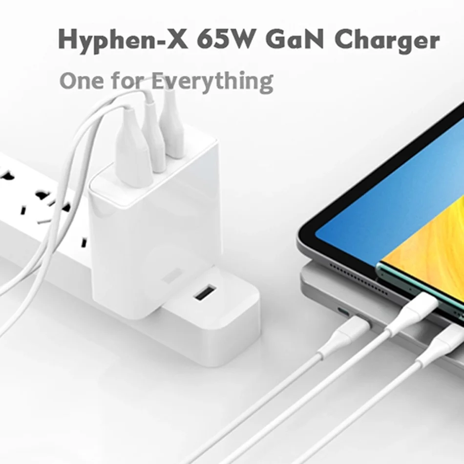 tquq 65 вт ган usb c зарядное устройств