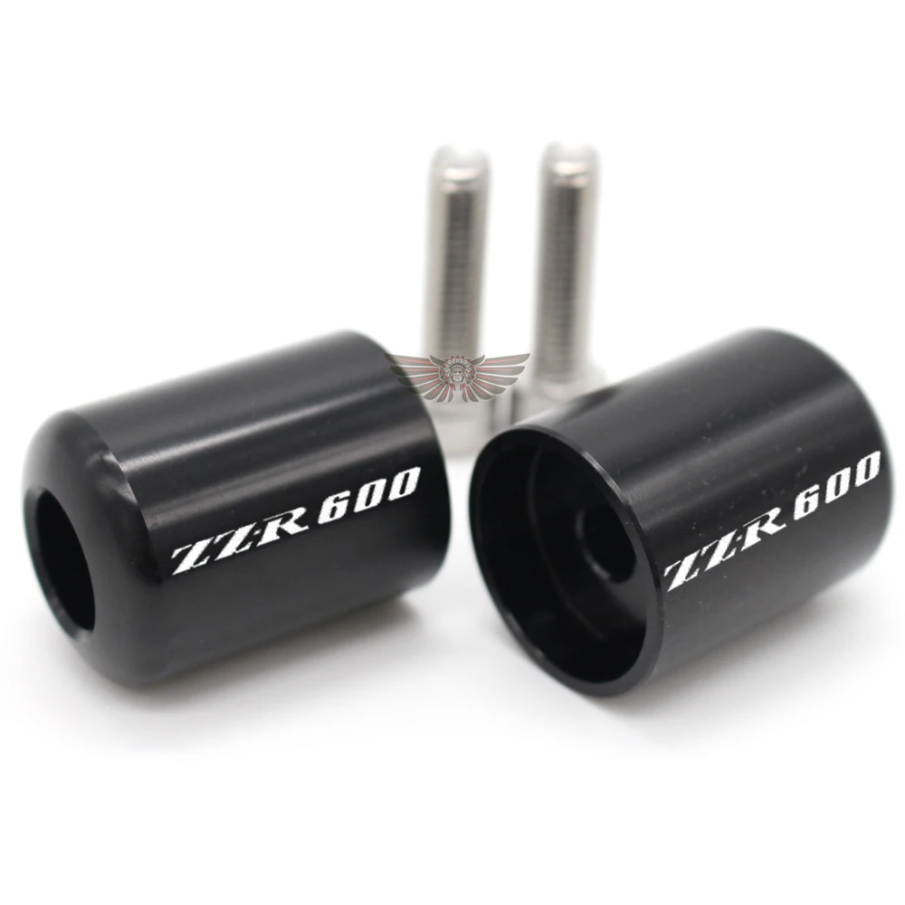 

Для KAWASAKI NINJA ZZR600 ZZR 600 1990-2009 аксессуары для мотоциклов, алюминиевые ручки с ЧПУ, наконечники, слайдер MOTO