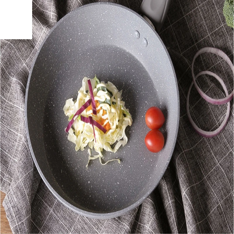 Антипригарная открытая сковорода для жарки яиц стейка гриль омлета блинов