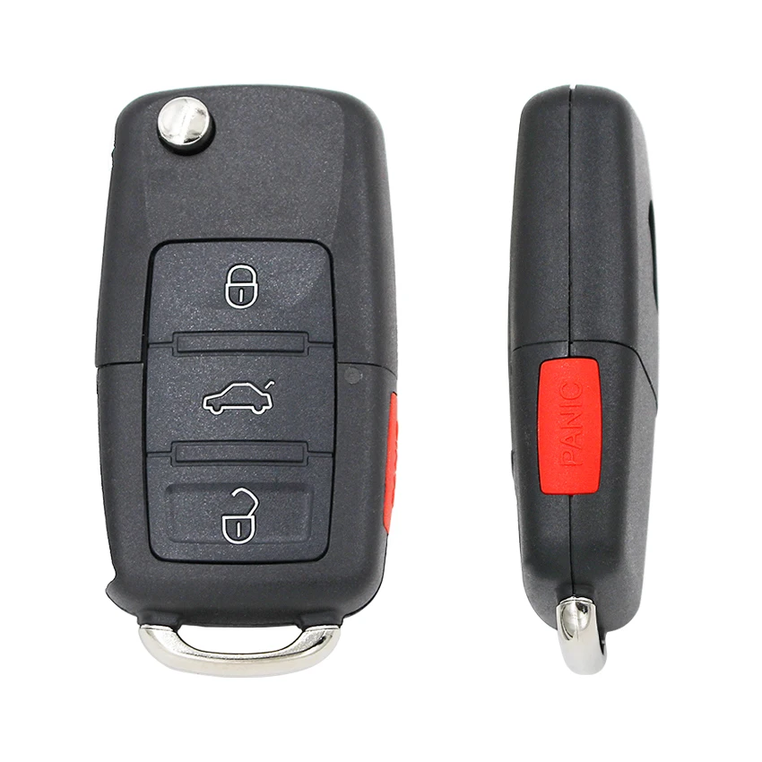 3 + 1/4 кнопочный дистанционный ключ чехол для ключа VW Volkswagen Bettle Polo Jetta Touareg Passat Golf с