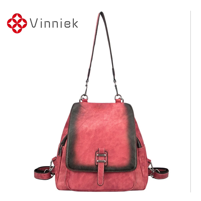 Модный рюкзак из натуральной кожи 2020 популярные женские сумки в Европе и Америке