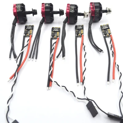 BLHeli_S 2 4S 30A ESC 20A ESCand RS2205 Поддержка двигателя DSHOT600 контроллер скорости для QAV X Loki FPV