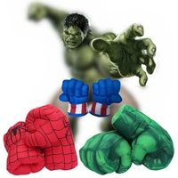 child avengers hulkspidermancaptain americathanos gloves cosplay props boy girl halloween superhero game fist party gift