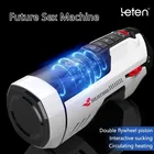 Автоматический телескопический Мужской мастурбатор Leten 708pro, Мужской мастурбатор с подогревом, вибратор с всасыванием, чашка для мастурбации, интимные игрушки для мужчин