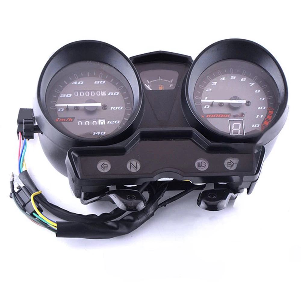 

Спидометр для мотоцикла YAMAHA YBR 125 версия Euro III измеритель спидометра инструмент YBR Factor Hornet одометр спидометр Шестерня дисплей