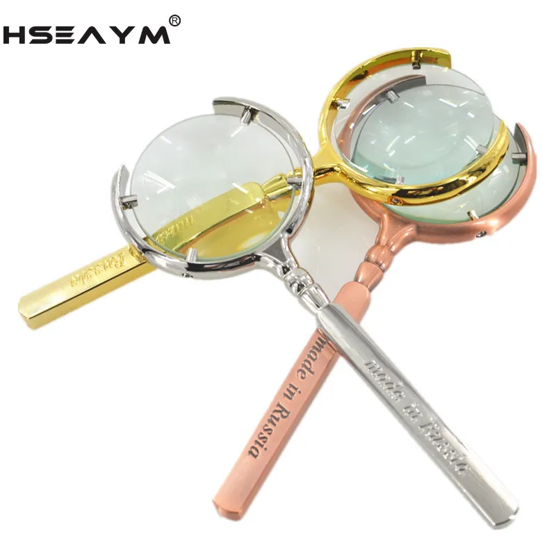 60 мм полностью металлический русский полумесяц образный увеличитель со