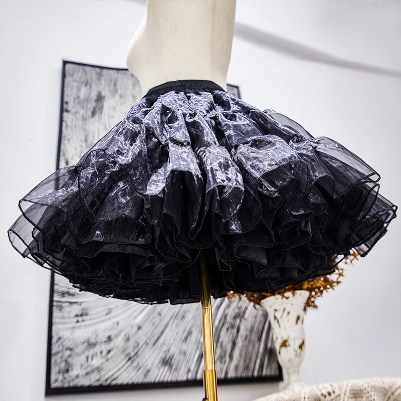 Цветочное платье для девочки мягкая пряжа пышная без косточек подъюбник