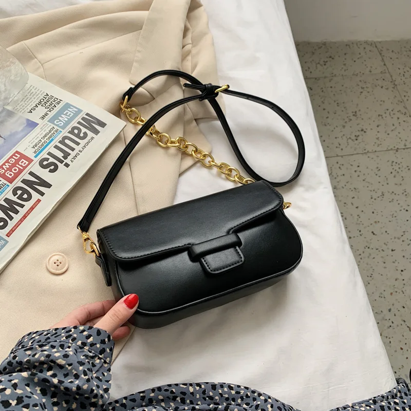 

2021 Summer New Trendy Fashion Ladies Chain Messenger Bag Western Style One-shoulder Small Square Bag High-quality Female Bag