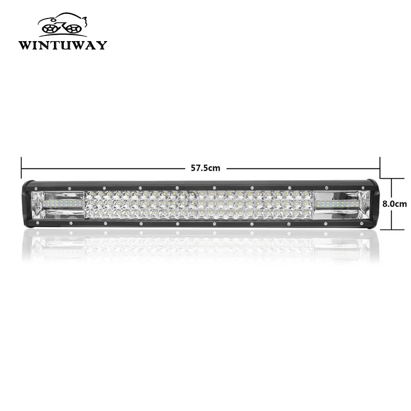 324 Вт трехрядный прямой светодиодный светильник светильники для баров s работы