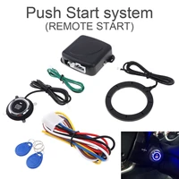 12v rfid car burglar alarm remote control car keyless entry engine start alarm system push button remote starter stop auto