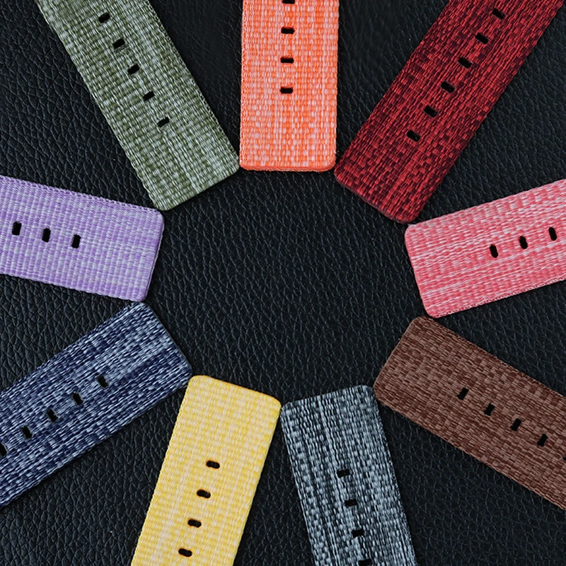 

High Quality Quick Release Nylon Canvas Watch Band for Apple Watch Band Series5/4 3/2/1 Sport Bracelet 42 mm 38 mm 40mm Straps