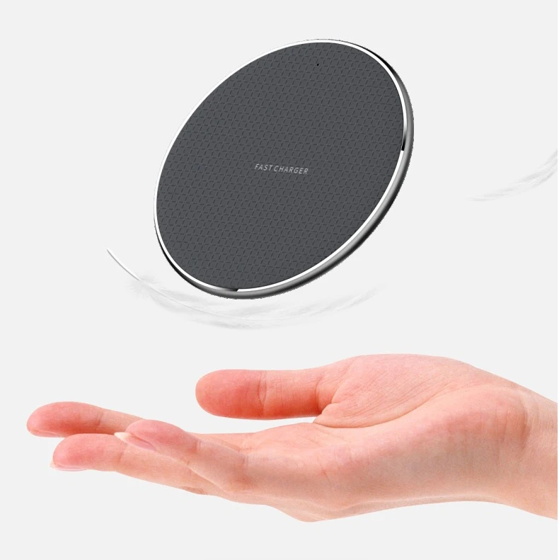 

10W Qi Wireless Charger for iPhone X Xs MAX XR 8 plus Fast Charging for Samsung S8 S9 S6 Plus Note 9 8 USB Phone USB Charger Pad