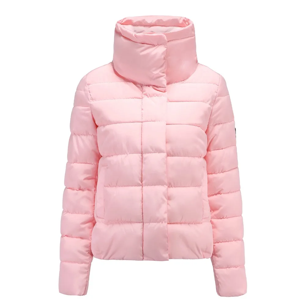 Прямая поставка 2019 осенне-зимнее пальто для женщин Модный женский пуховик со