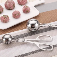 304 stainless steel squeeze pill artifact fishball maker meatball sandwich home kitchen tools