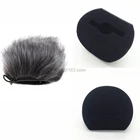 Пенопластовая ветрозащитная муфта для лобового стекла с микрофоном ZOOM H5 H6