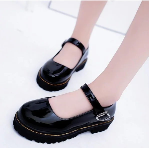 Женская обувь в консервативном стиле аниме для костюмированной вечеринки из