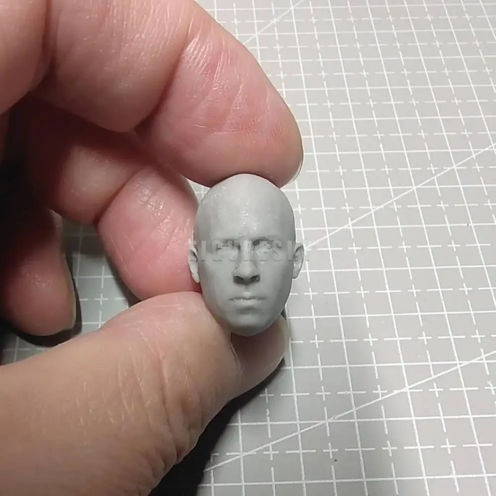 

Blank 1/12 Scale Custom Dominic Toretto Head Sculpt Unpainted fit 6" Figure ML B018