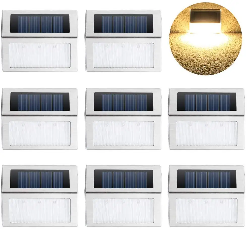 Солнечная аккумуляторная Ночная лампа солнечный светильник Настенный PIR датчик