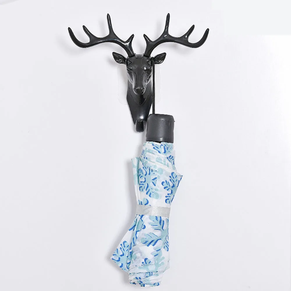 Vintage Deer head Animal Clothes Hanger Wall Mounted Hook Home Door Decoration | Дом и сад
